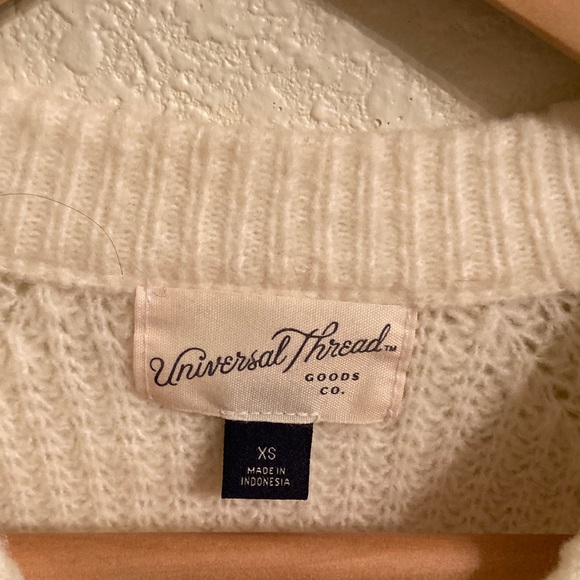 Universal Thread Cardigan Cream Sweater - Picture 3 of 4